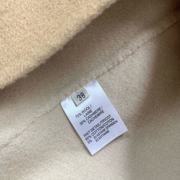 French Wool Cashmere Cape Coat - Picture 7 of 16